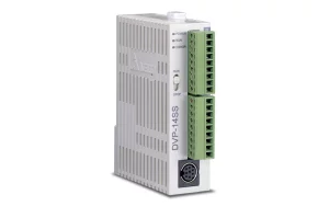 DVP14SS211T 14 Point, 8DI, 6DO (Transistor), 24V DC Power, SLIM