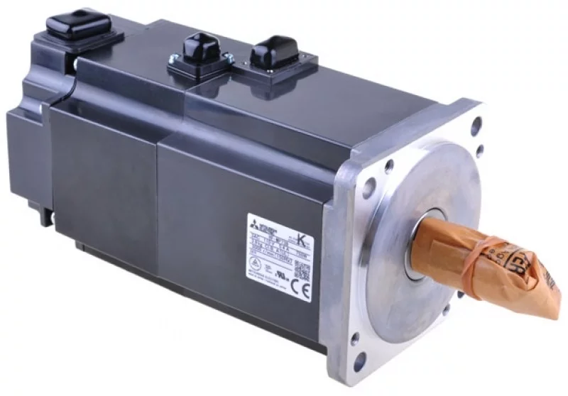 Серводвигатель HF-MP73B оснащен тормозом