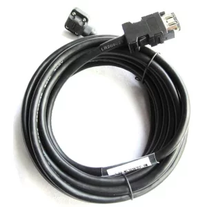 Кабель  2м, выход кабеля в сторону противоположную валу двигателя, IP65 MR-PWS1CBL2M-A2-L